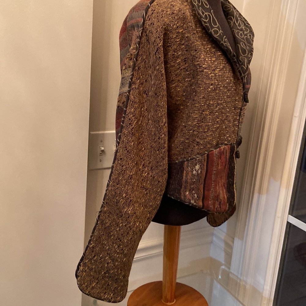 Threadle Design Room Cropped Jacket - image 7